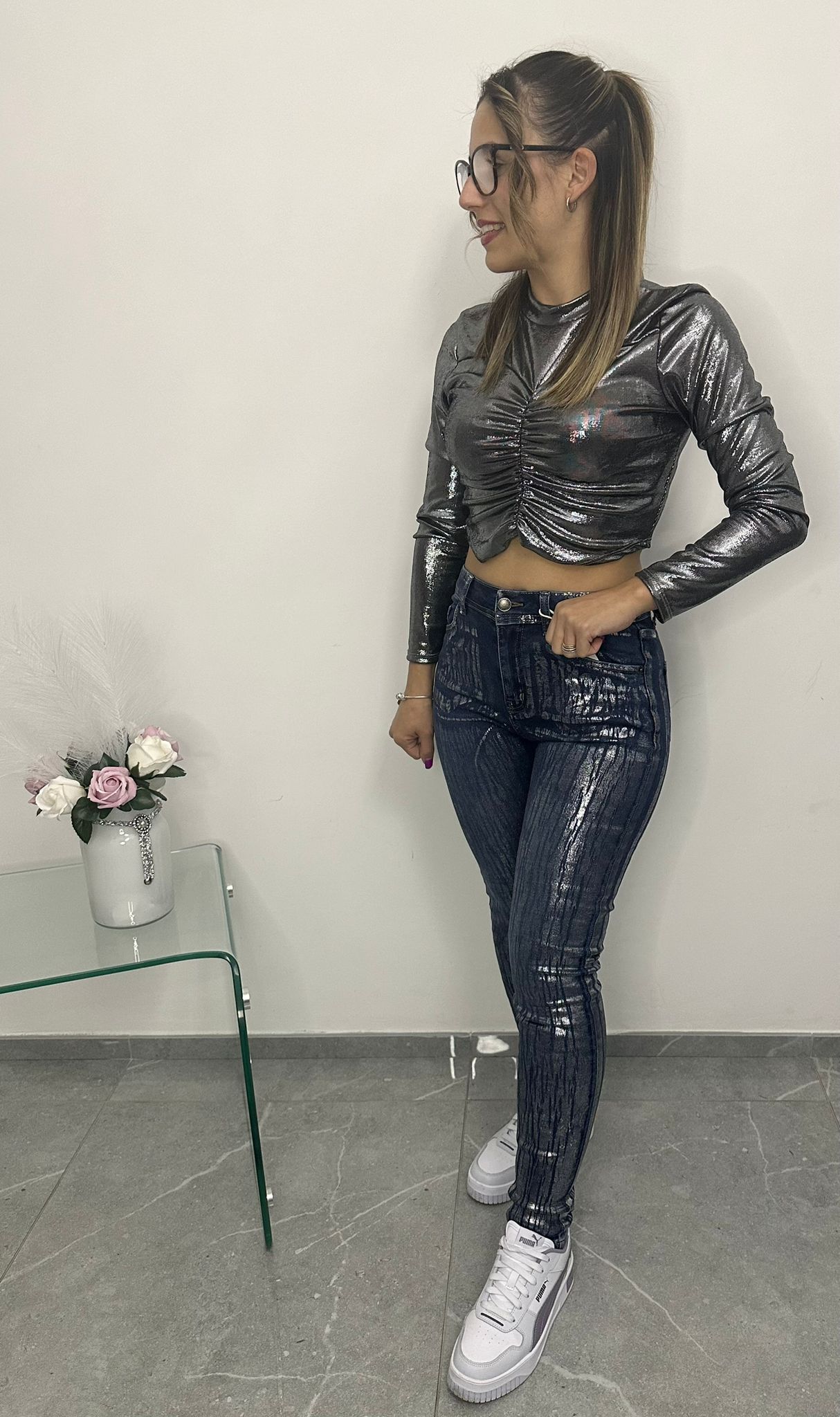 Jeans Silver